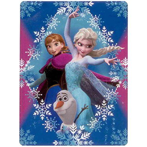  Frozen Disney Oversize Throw, Featuring Elsa, Anna & Olaf