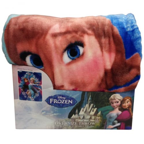  Frozen Disney Oversize Throw, Featuring Elsa, Anna & Olaf