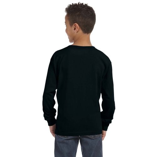  Fruit of the Loom Youth Heavy Cotton HD Long Sleeve T-shirt by Fruit of the Loom