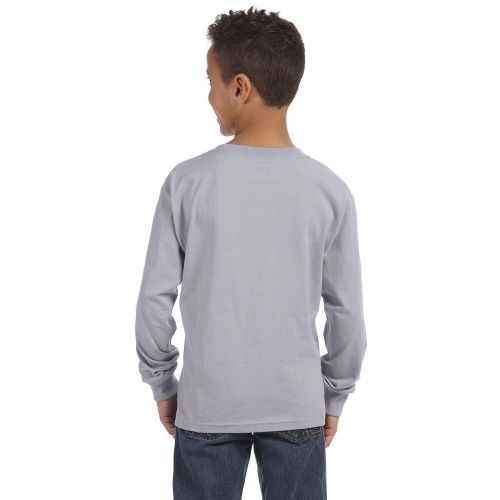  Fruit of the Loom Youth Heavy Cotton HD Long Sleeve T-shirt by Fruit of the Loom