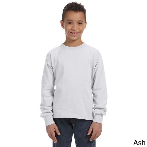  Fruit of the Loom Youth Heavy Cotton HD Long Sleeve T-shirt by Fruit of the Loom