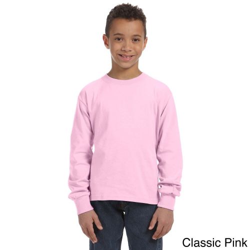  Fruit of the Loom Youth Heavy Cotton HD Long Sleeve T-shirt by Fruit of the Loom
