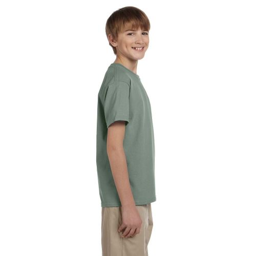  Fruit of the Loom Boys Sagestone Heavy Cotton Boys Heather T-shirt