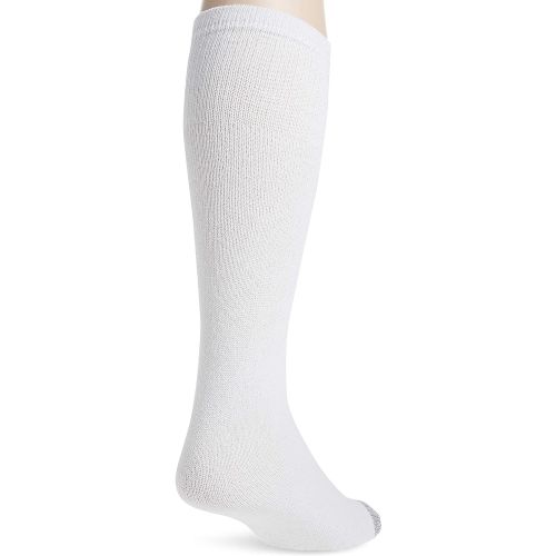 브라더 Brother Mens Cotton Work Gear Tube Socks | Cushioned, Wicking, Durable | 10 Pack, white, Shoe Size: 6-12