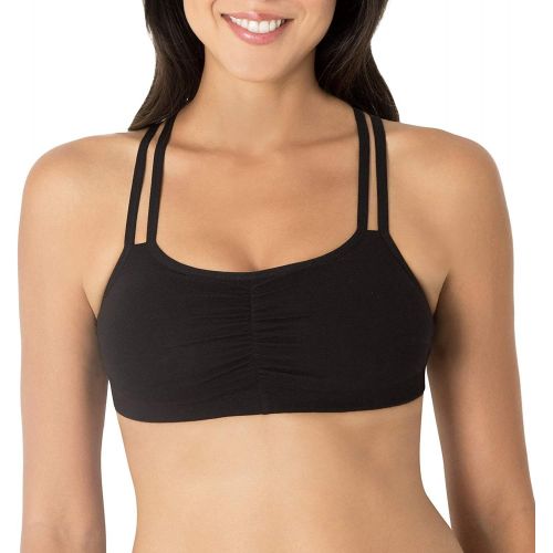  Fruit of the Loom Womens 3 Pr Spaghetti Sportsbra