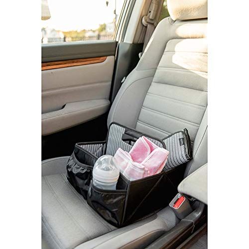  [아마존베스트]Fruutful Baby Diaper Caddy and Car Organizer for Accessories: Large Portable Boy or Girl Nursery Storage Bin for...