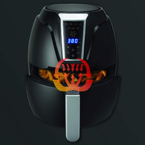  Emerald Air Fryer with Digital LED Touch Display 1400 Watts - 3.2L Capacity (1802)