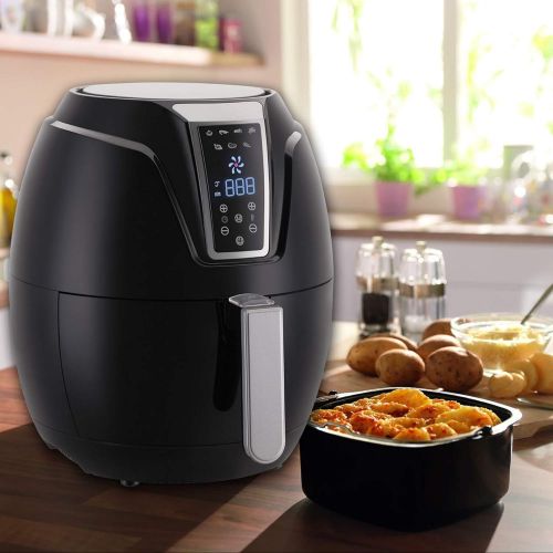  Emerald Air Fryer with Digital LED Touch Display 1400 Watts - 3.2L Capacity (1802)