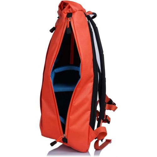  f-stop ? Dalston 21L Roll Top Camera Backpack for DSLR, Mirrorless, Urban, Travel Photography (Nasturtium Orange)