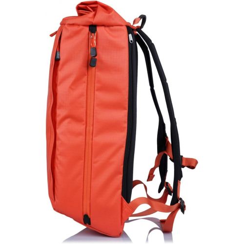  f-stop ? Dalston 21L Roll Top Camera Backpack for DSLR, Mirrorless, Urban, Travel Photography (Nasturtium Orange)