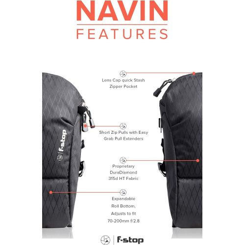  f-stop - Navin Expandable Camera Carry Holster for DSLR, Mirrorless with Attached Lens