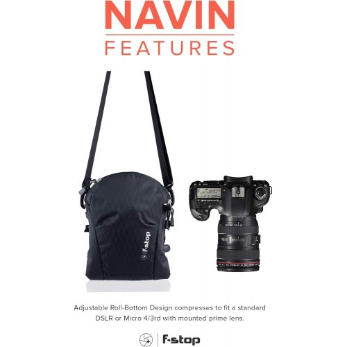  f-stop - Navin Expandable Camera Carry Holster for DSLR, Mirrorless with Attached Lens