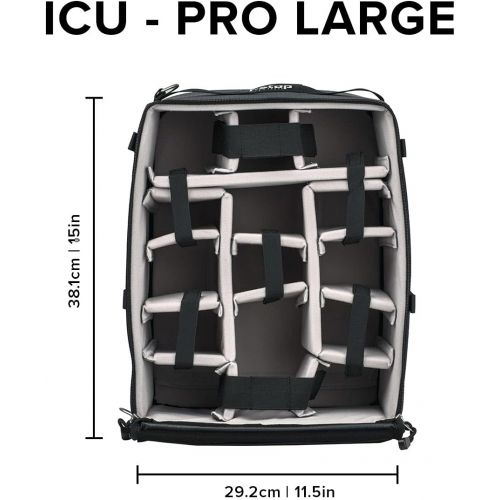  f-stop ? Large Pro Internal Camera Unit (ICU) Pack Insert for DSLR, Mirrorless, Lenses - Photographer Carry and Storage