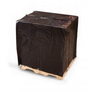 Ft 51 X 49 X 73 2 Mil Black UVI/UVA Pallet Covers (55 Bags) - Laddawn 10890