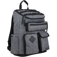 Fuel Multi-Pocket Cargo Backpack with High Capacity Top-Loader Entry, Gray Static Dots/Black