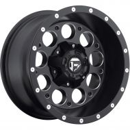 Fuel Revolver 15x8 Black Wheel / Rim 5x4.75 & 5x5 with a -18mm Offset and a 78.10 Hub Bore. Partnumber D52515800837