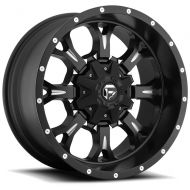 Fuel Krank 17x9 Black Wheel / Rim 5x5 & 5x5.5 with a -12mm Offset and a 78.10 Hub Bore. Partnumber D51717905745