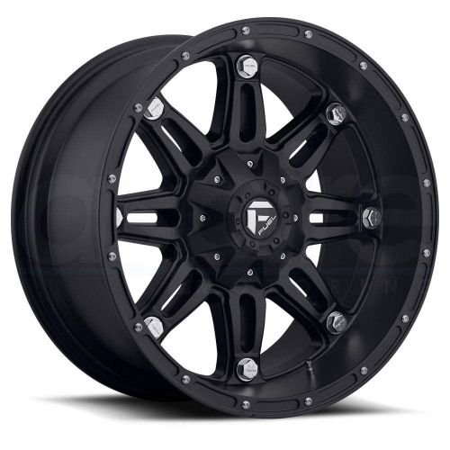  Fuel Hostage Matte Black Wheel (17x9/5x5.5)