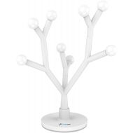 [아마존 핫딜] [아마존핫딜]Fugetek LED Table Desk Tree Branch Lamp, Whimsical, 750 Lumen, 8W, Modern Unique Design, Interchangeable Branches, 8 Warm Round Bulbs, Use Anywhere Home/Office/Dorm, White