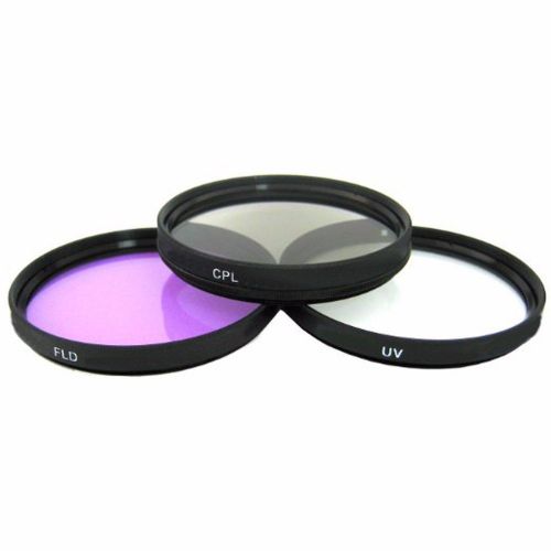 후지필름 Fujifilm XF 16-55mm f2.8 R LM WR Lens + 77mm 3 Piece Filter Set (UV, CPL, FL) Bundle 1