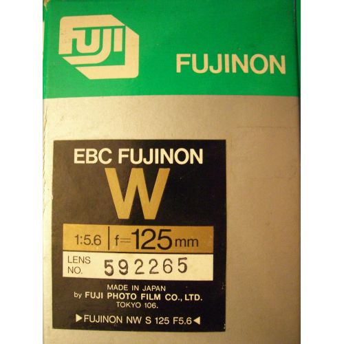  EBC Fujinon W 125mm f5.6 Large Format Lens with Copal Shutter