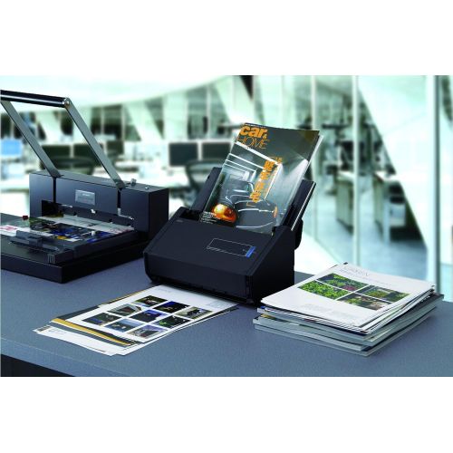  [아마존베스트]Fujitsu ScanSnap iX500 Color Duplex Desk Scanner for Mac and PC [Discountinued Model, 2013 Release]