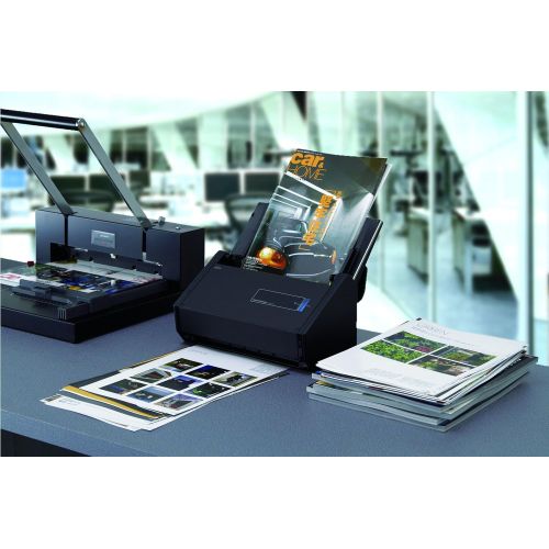  Fujitsu ScanSnap iX500 Color Duplex Desk Scanner for Mac and PC [Discountinued Model, 2013 Release]