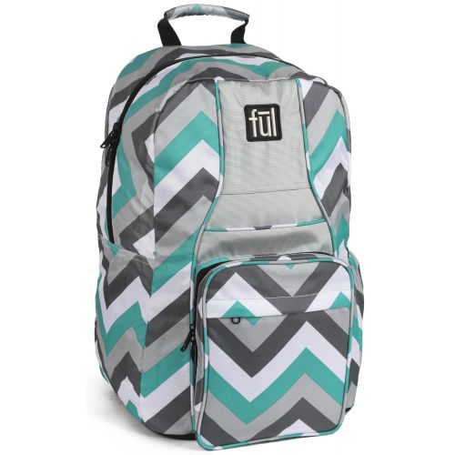  Ful ful Dash in Teal School Backpack, One Size