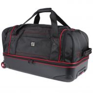 Ful Rolling Duffel Bag (Black, 28 inch)