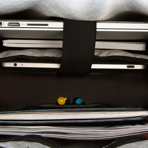  ful Ful Alpha Laptop Backpack, Grey Backpack