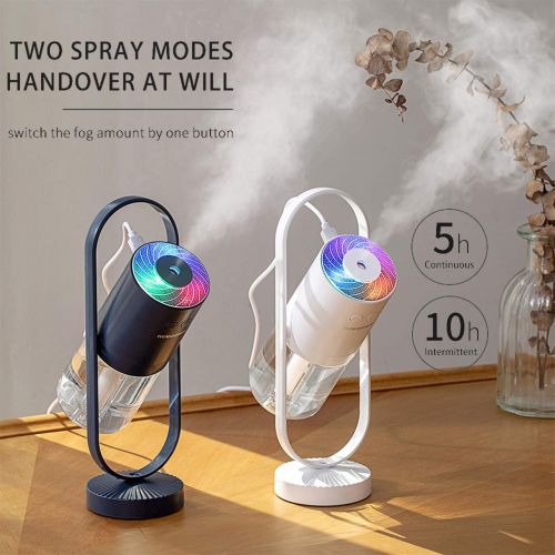  Fuliying cool mist humidifier-portable mini humidifier with led lights,usb portable air humidifier Ultra-Quiet, Suitable for Babies, Kids, Indoor, Bedroom, Office, Car, Travel