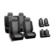 Full Set of Faux-Leather Seat Covers