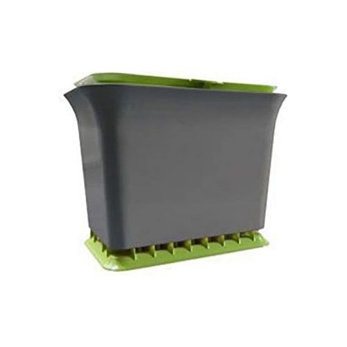  Full Circle Fresh Air Odor-Free Kitchen Compost Bin, Green Slate