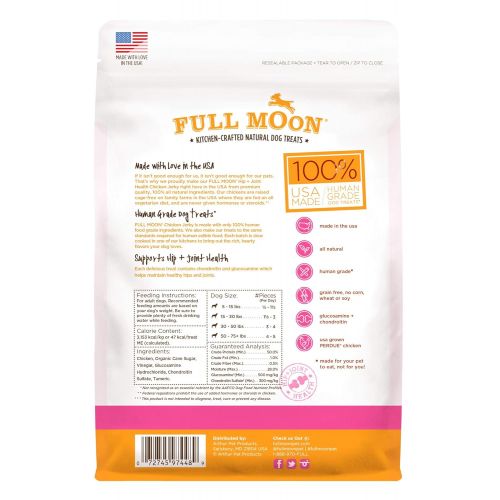  Full Moon All Natural Human Grade Dog Treats For Hip & Joint Health