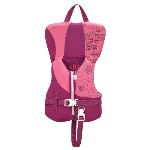  Full Throttle Unisex-Baby 142100-105-000-16 Rapid-Dry Life Vest-Infant, Pink