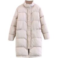 Fullfun Winter Jacket Women Warm Duck Down Stand Neck Thick Warm Slim Long Parkas Coat Female Snow Outwear