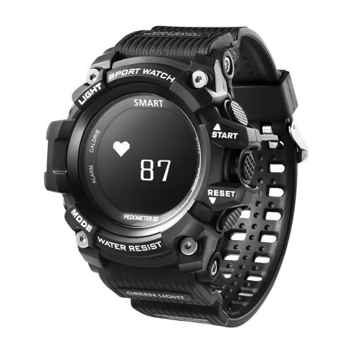  FulltimeT1 Smart Watch Sportuhr,0,96-Zoll-OLED-Bildschirm,5 ATM (Schwarz)