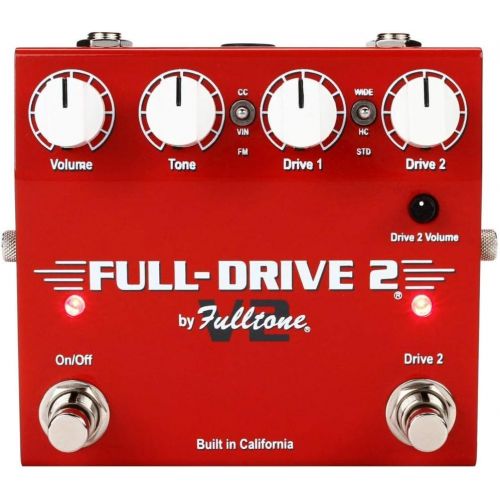  Fulltone Full-Drive 2 V2 Overdrive Pedal with Boost