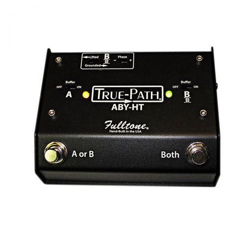  Fulltone Custom Shop},description:The True-Path Hard Touch ABY Switching Box has a Hard click in the switch (only for the drivers feel & not evident through the amp). No pops, no t