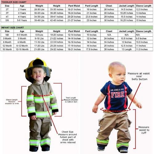  할로윈 용품Fully Involved Stitching Personalized Firefighter Baby Tan 2Pc Costume