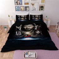 Fumak fumak The Avengers Comforter Bed Linen 3D Quilt Cover+Pillow case Bedclothes Single Twin Full Queen King Size boy Adult Bedding Sets