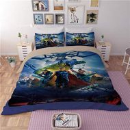 Fumak fumak The Avengers Comforter Bed Linen 3D Quilt Cover+Pillow case Bedclothes Single Twin Full Queen King Size boy Adult Bedding Sets