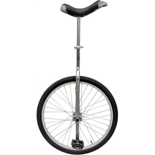  Fun 24 Inch Wheel Chrome Unicycle with Alloy Rim