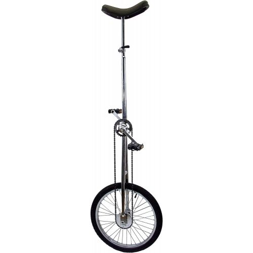  Fun 20 Inch Wheel Super-Tall Chrome Unicycle