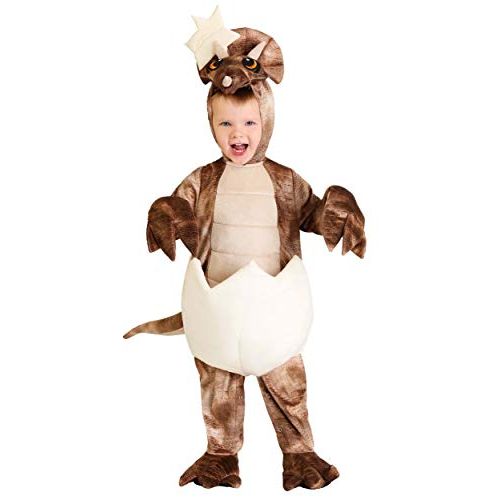  Fun Costumes Toddler Tiny Dinosaur Costume Hatching Triceratops Costume