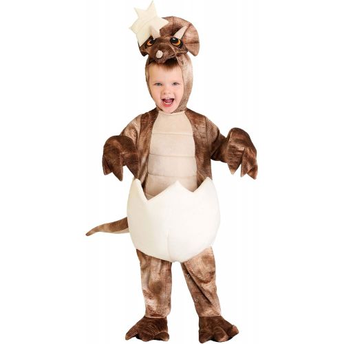  Fun Costumes Toddler Tiny Dinosaur Costume Hatching Triceratops Costume