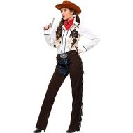 할로윈 용품Fun Costumes Cowgirl Chaps Plus Size Costume for Women Cowgirl Outfit