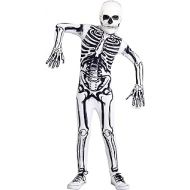 Fun Costumes White Skeleton Costume for Kids