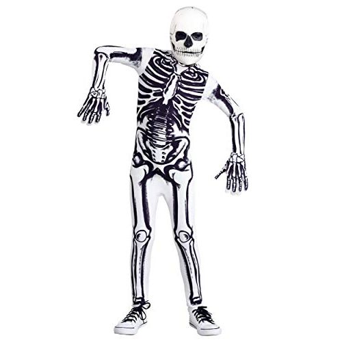  할로윈 용품Fun Costumes White Skeleton Costume for Kids
