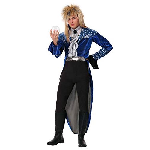  할로윈 용품Fun Costumes Adult Deluxe Jareth Costume Labyrinth Cosplay Goblin King Costume